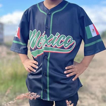 MEXICO CUSTOMIZED BLACK JERSEY