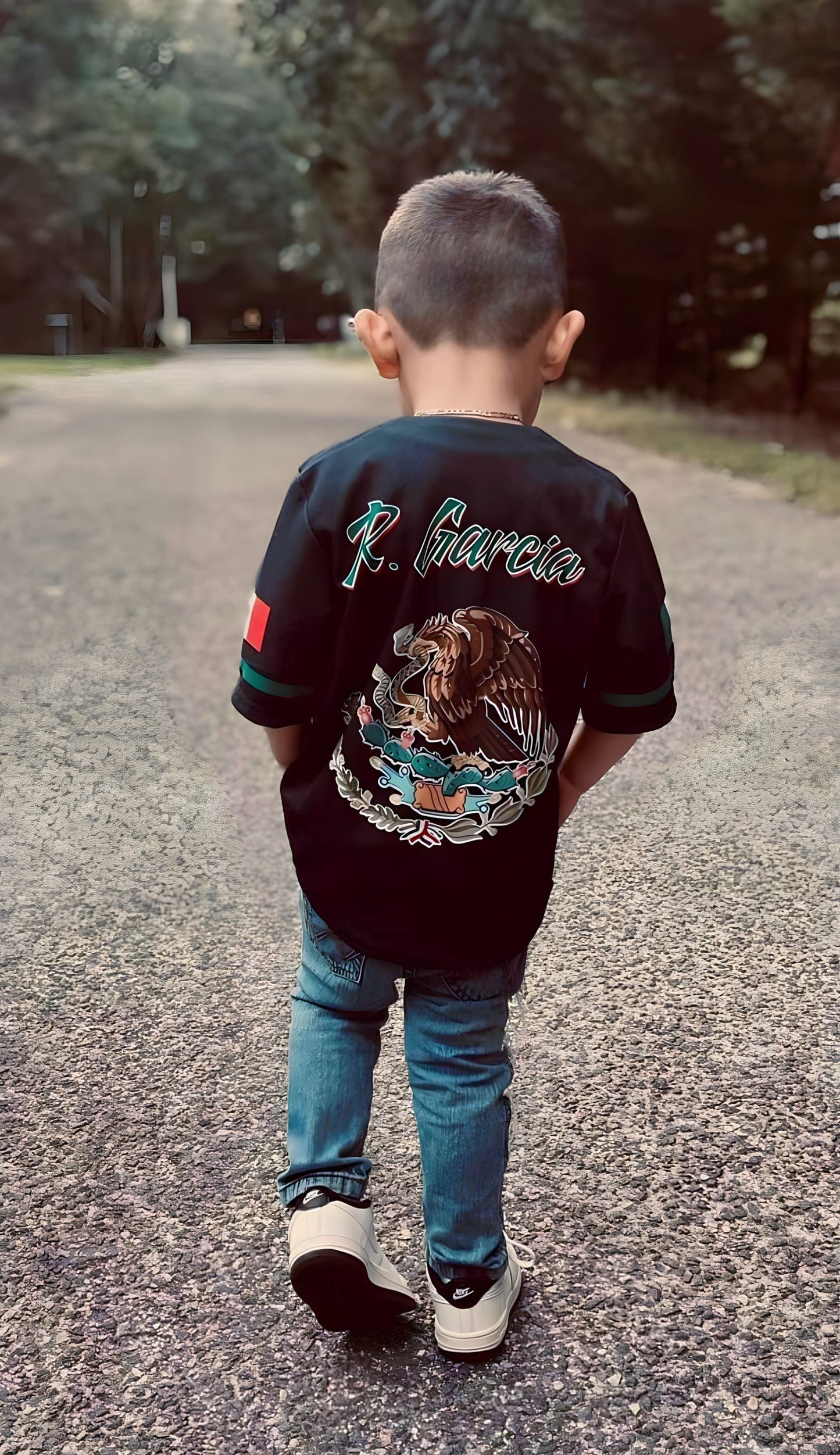 MEXICO CUSTOMIZED BLACK JERSEY