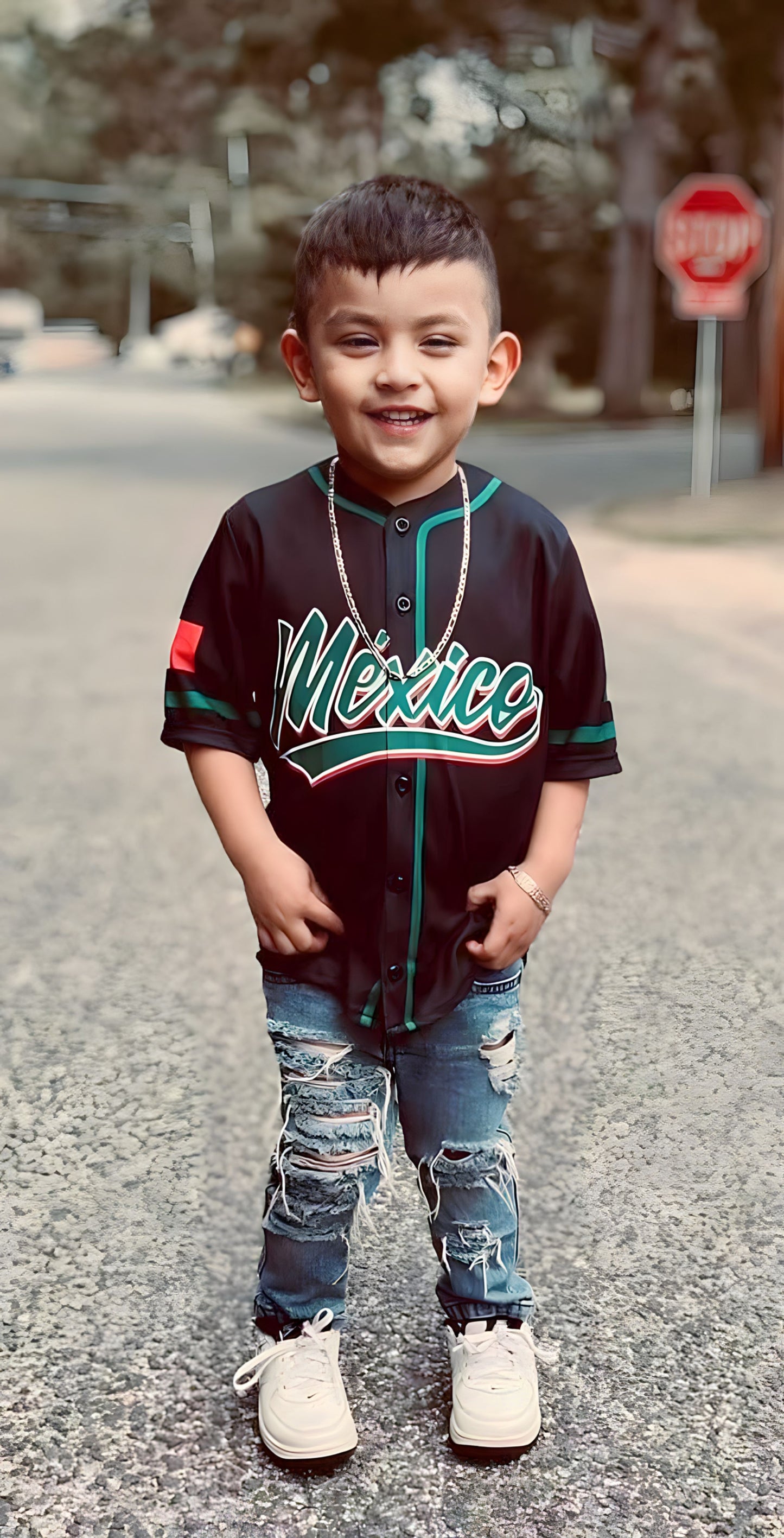 MEXICO CUSTOMIZED BLACK JERSEY