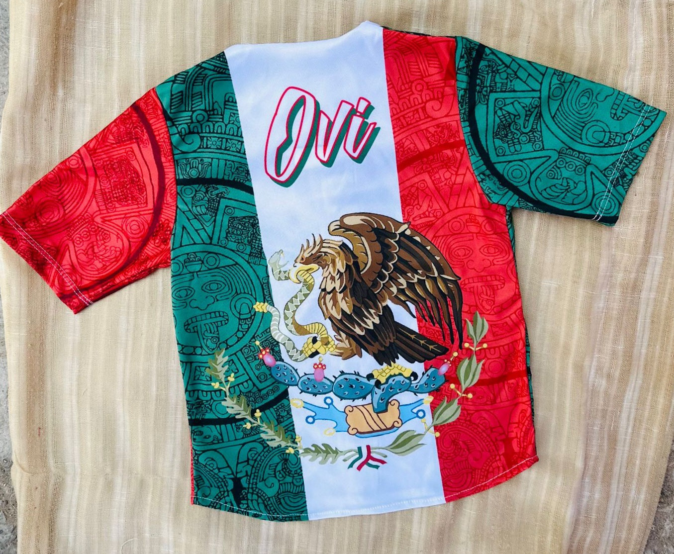 Customized Mexico Flag Jersey