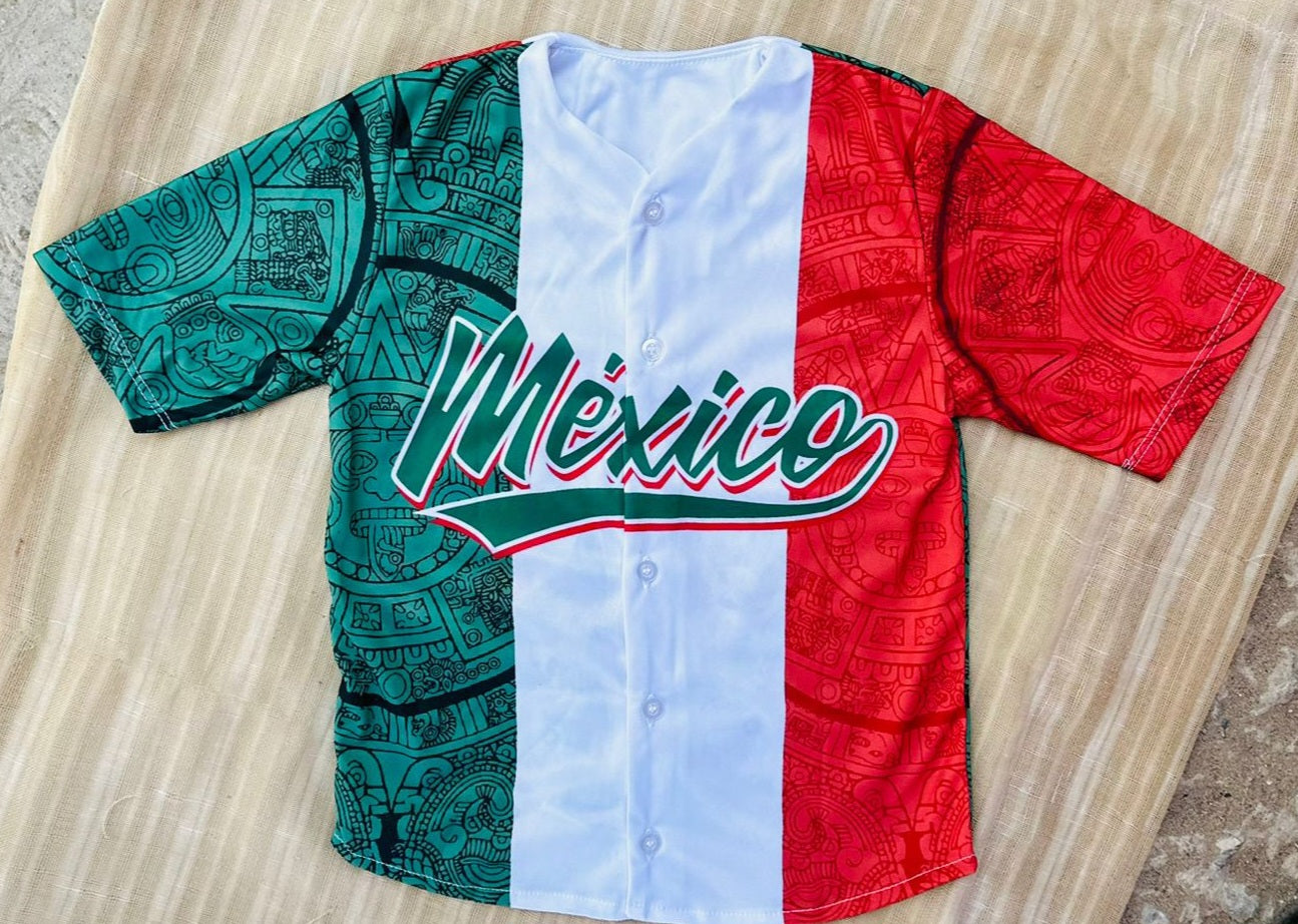 Customized Mexico Flag Jersey