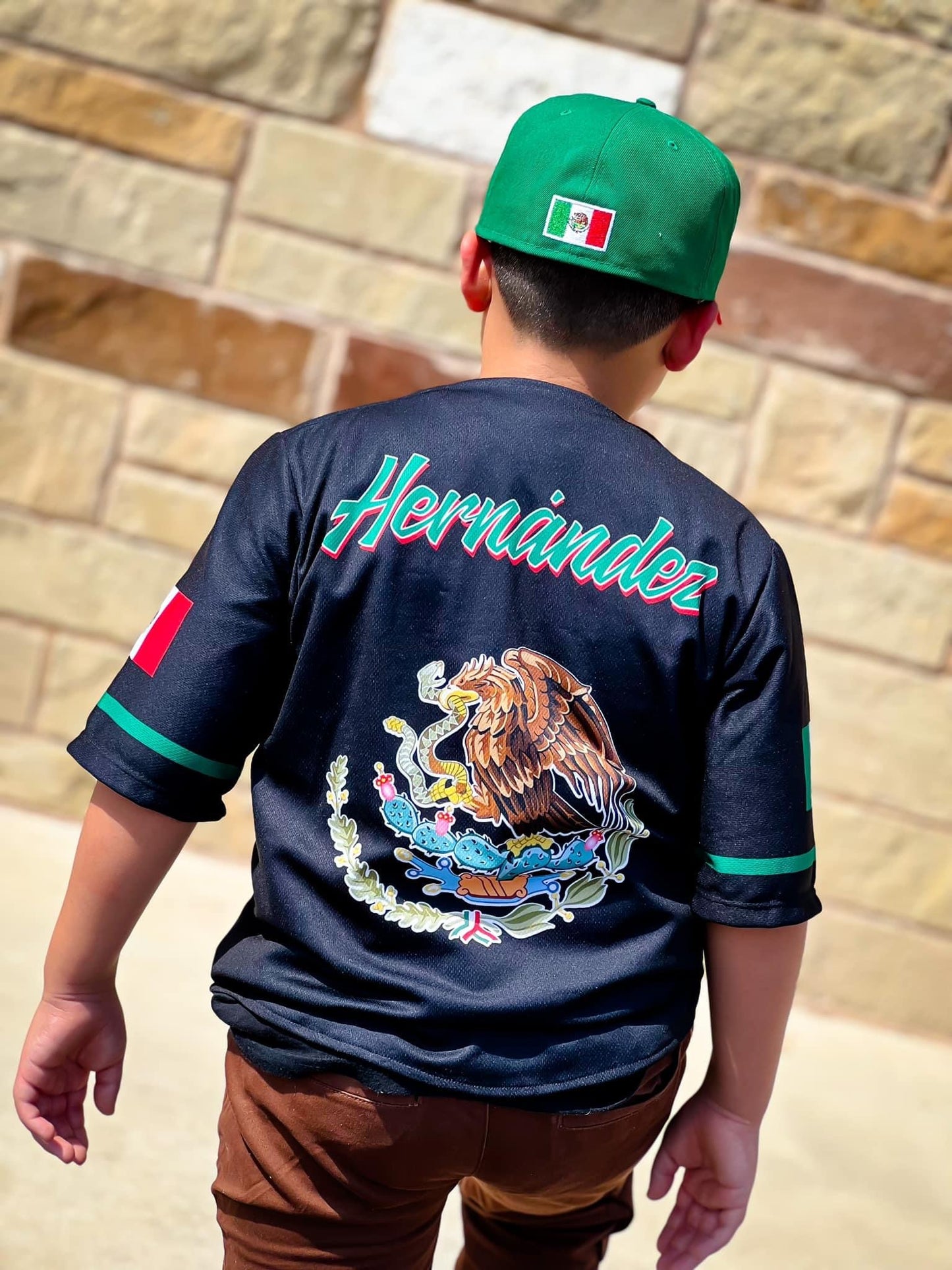 MEXICO CUSTOMIZED BLACK JERSEY