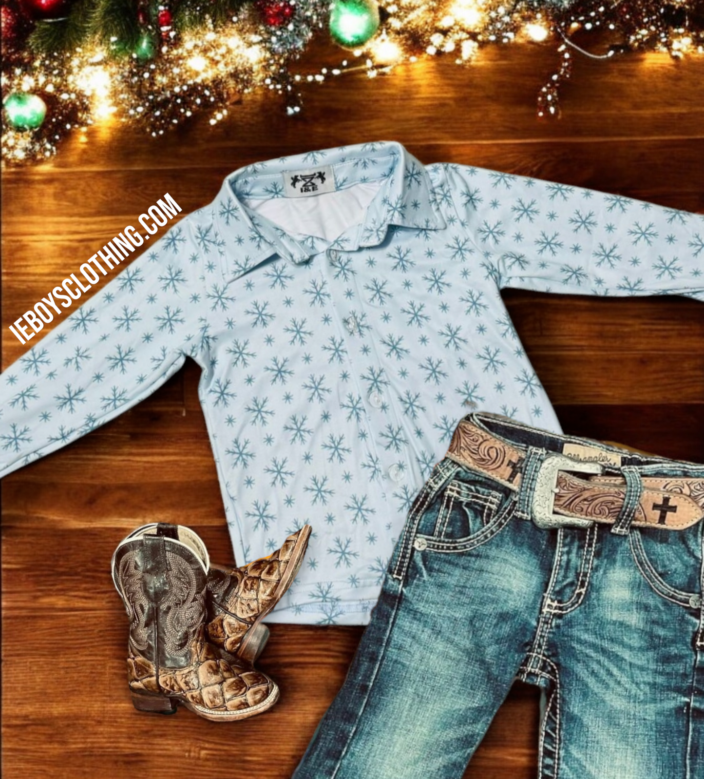 Snow Flake ❄️ Button Up