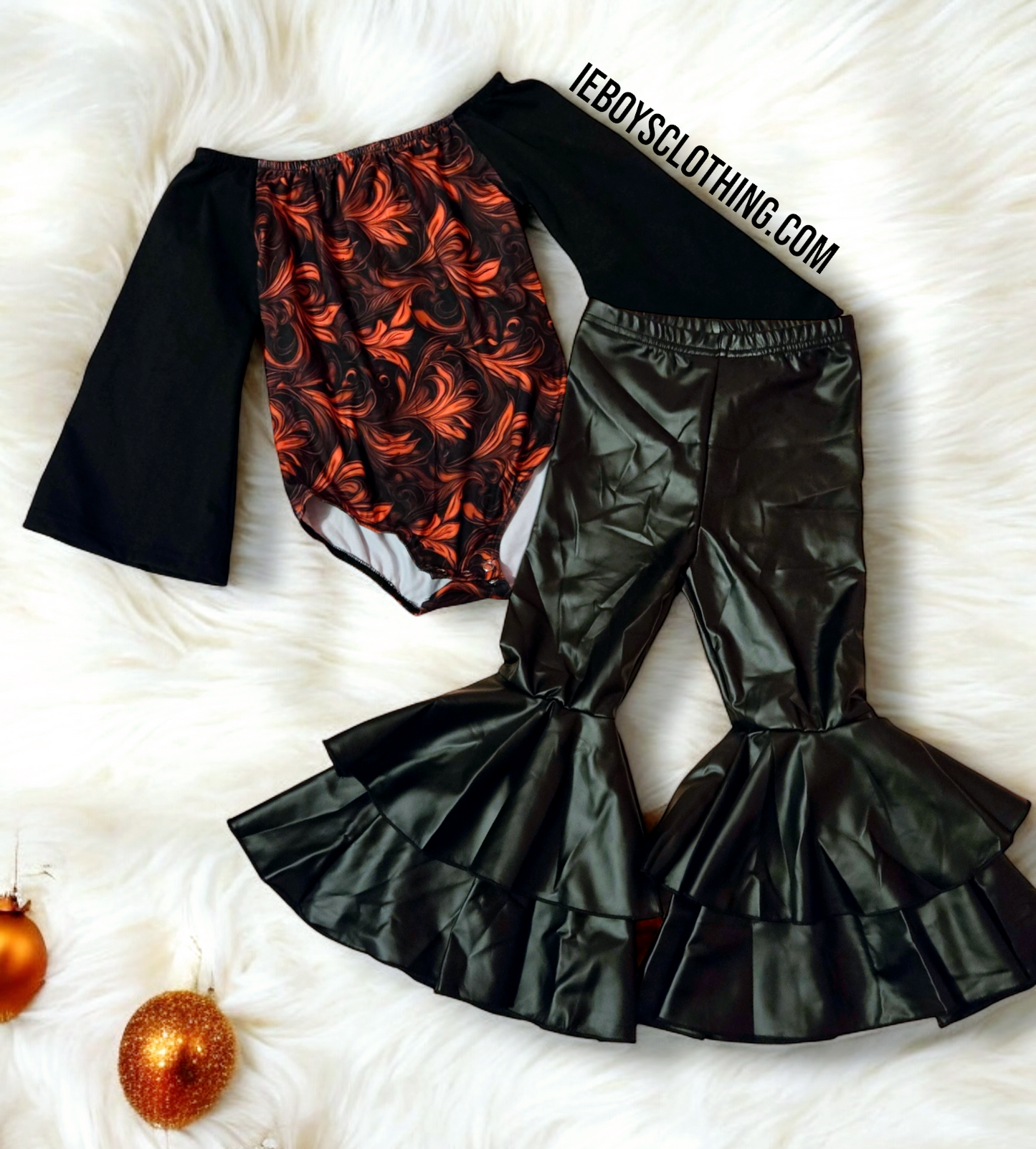 Red/Black Girl Set